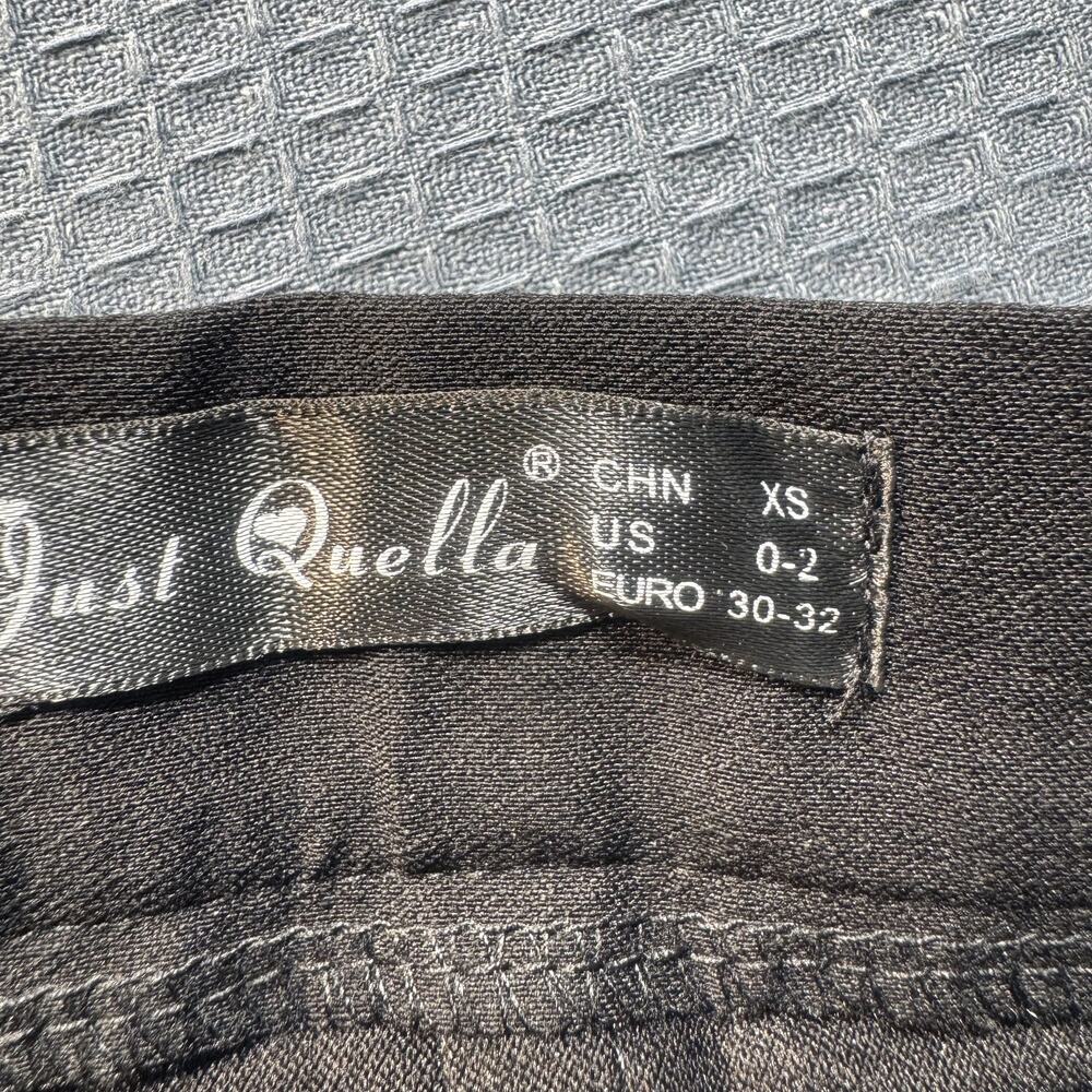 Just Quella Mini-Skirt Sz XS Black New Without Tags - Picture 5 of 6